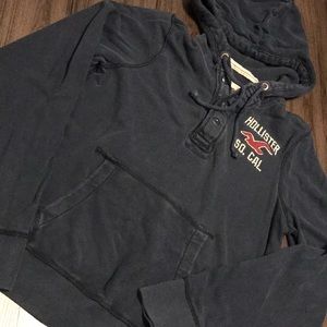 Navy blue hollister sweater